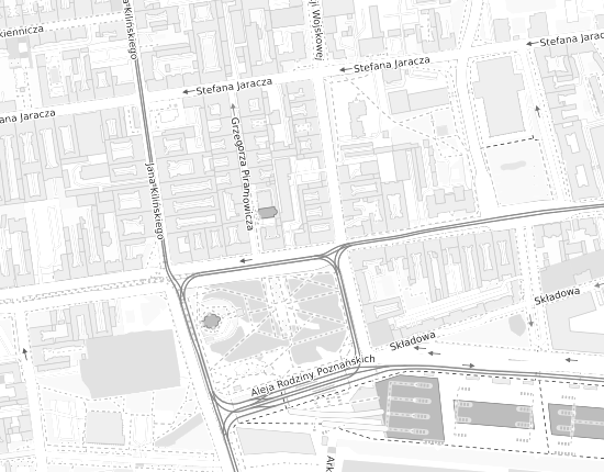 Mapa z adresem organizacji