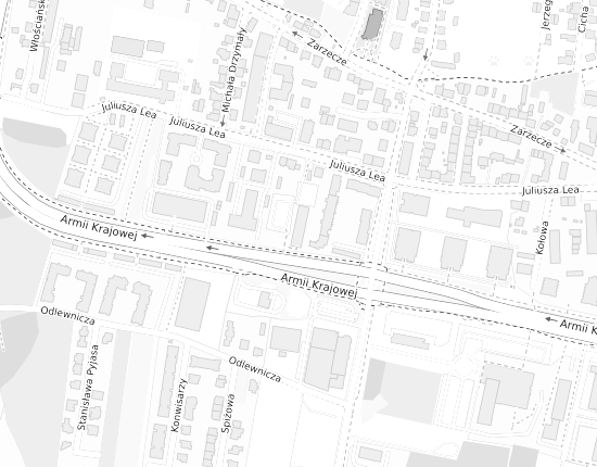 Mapa z adresem organizacji