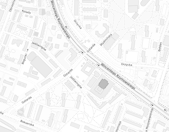 Mapa z adresem organizacji