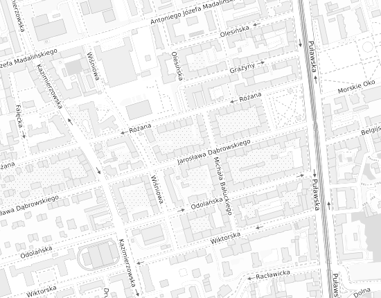 Mapa z adresem organizacji