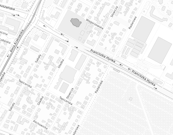 Mapa z adresem organizacji