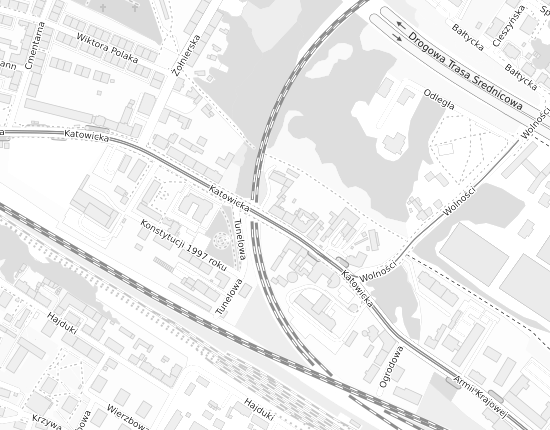 Mapa z adresem organizacji