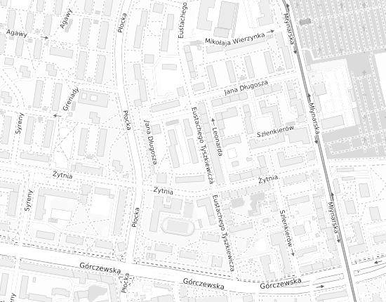 Mapa z adresem organizacji