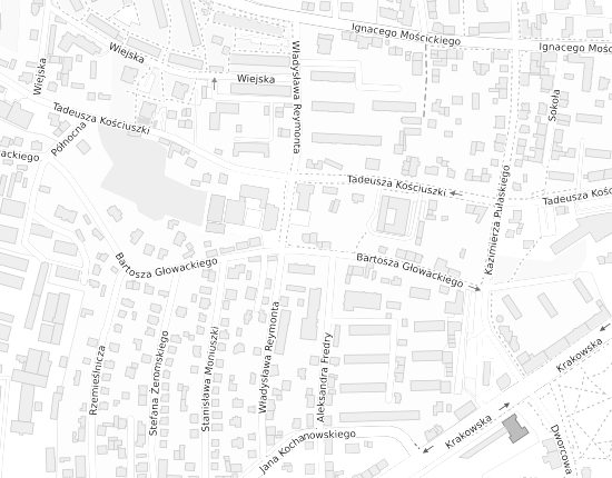 Mapa z adresem organizacji