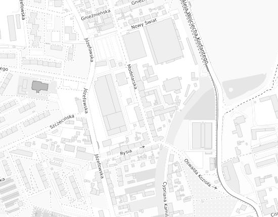 Mapa z adresem organizacji