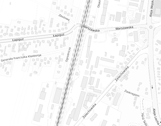 Mapa z adresem organizacji
