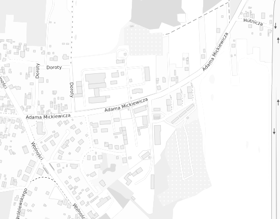 Mapa z adresem organizacji