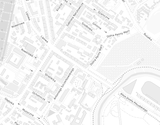 Mapa z adresem organizacji