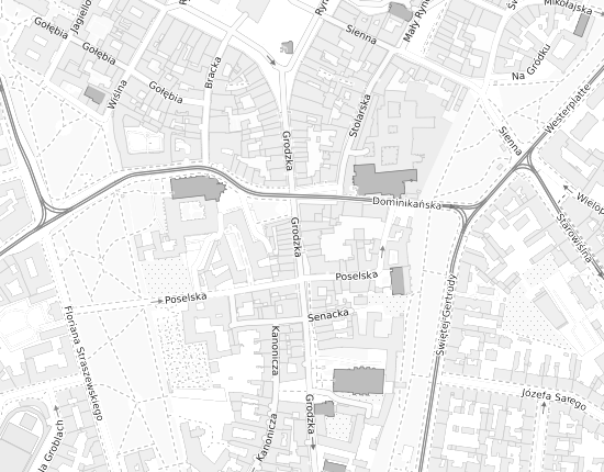 Mapa z adresem organizacji