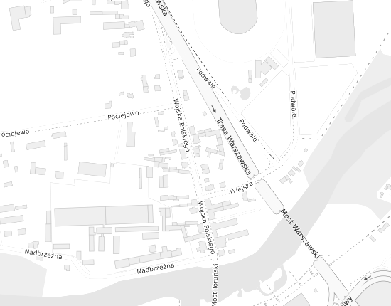 Mapa z adresem organizacji