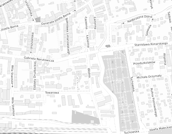 Mapa z adresem organizacji