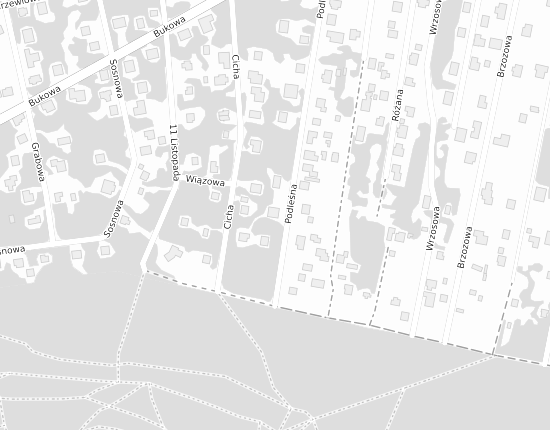 Mapa z adresem organizacji