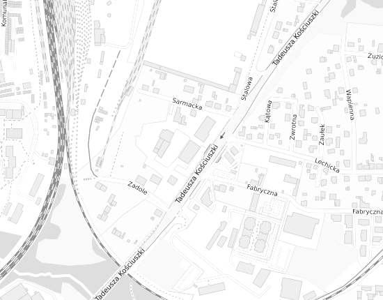 Mapa z adresem organizacji