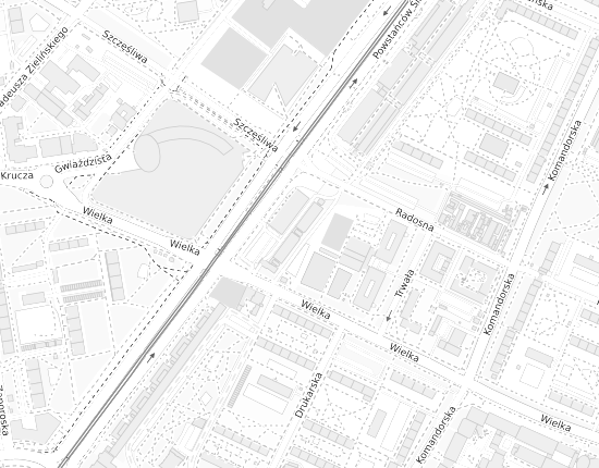 Mapa z adresem organizacji
