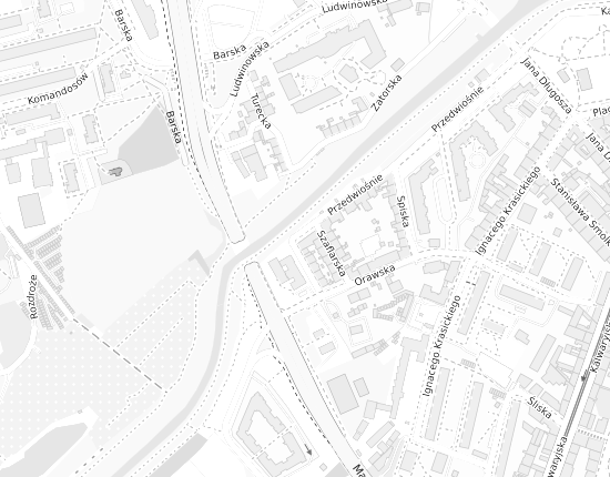 Mapa z adresem organizacji