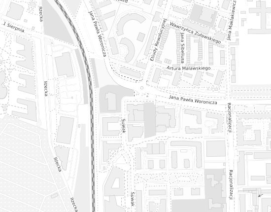 Mapa z adresem organizacji