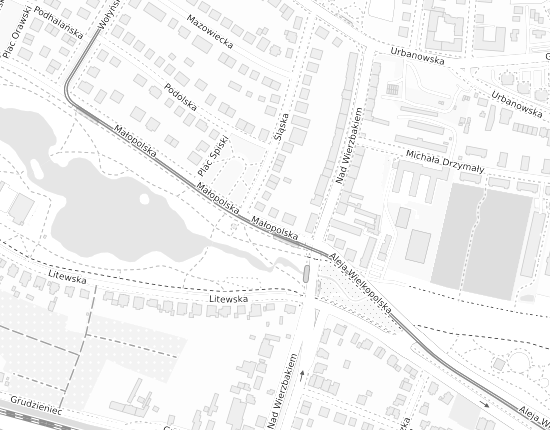 Mapa z adresem organizacji