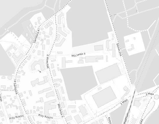 Mapa z adresem organizacji