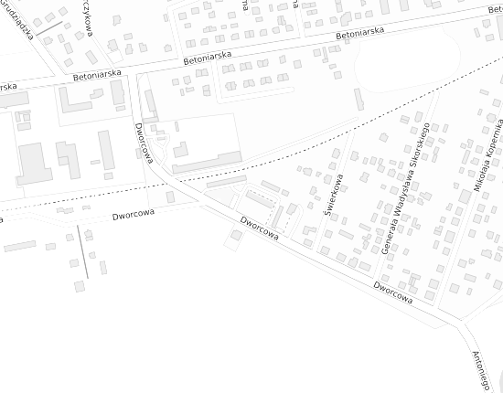 Mapa z adresem organizacji