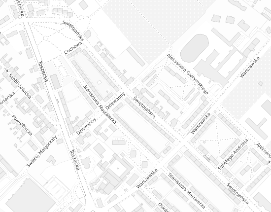 Mapa z adresem organizacji