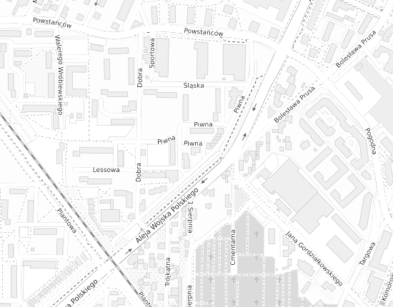 Mapa z adresem organizacji