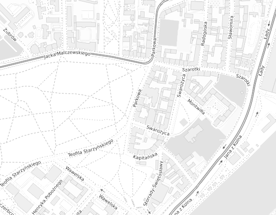 Mapa z adresem organizacji