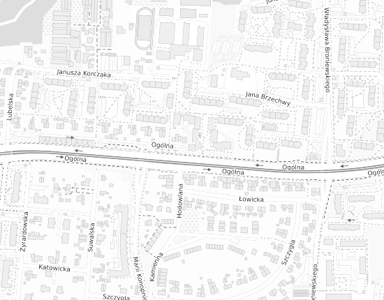 Mapa z adresem organizacji