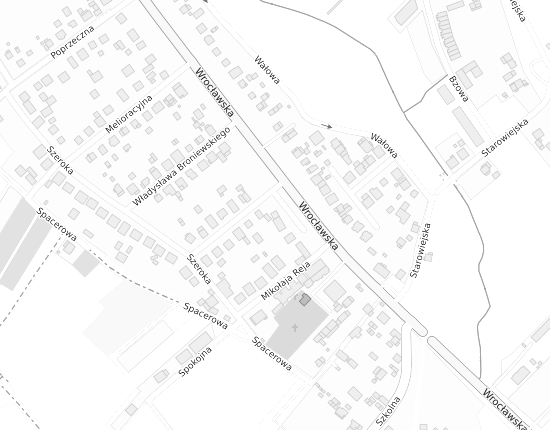 Mapa z adresem organizacji