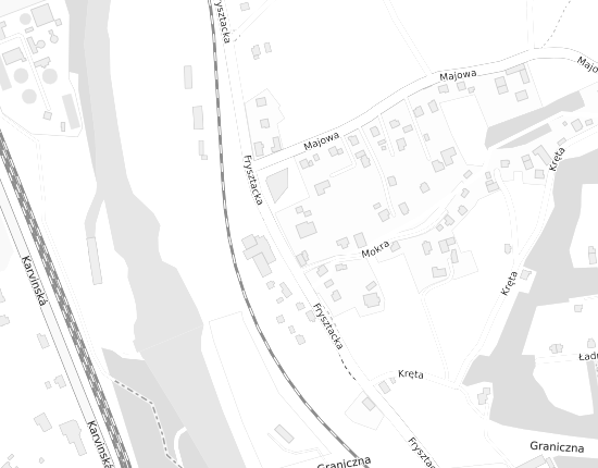 Mapa z adresem organizacji