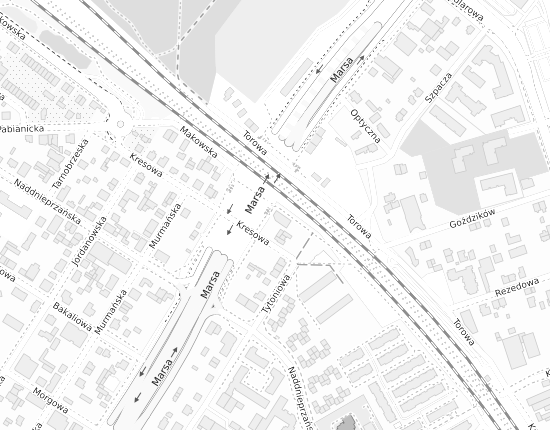 Mapa z adresem organizacji