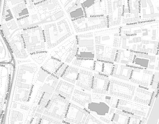 Mapa z adresem organizacji