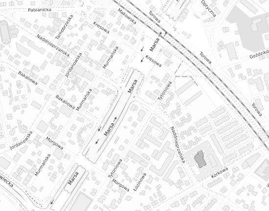 Mapa z adresem organizacji