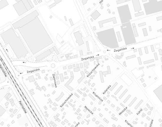 Mapa z adresem organizacji