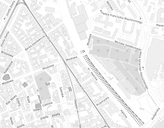 Mapa z adresem organizacji