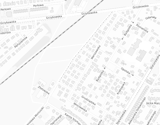Mapa z adresem organizacji