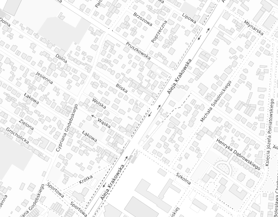 Mapa z adresem organizacji
