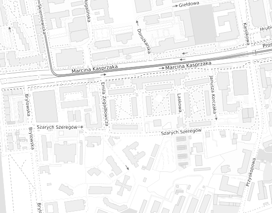 Mapa z adresem organizacji