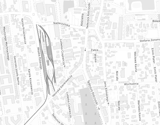Mapa z adresem organizacji