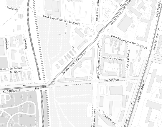 Mapa z adresem organizacji
