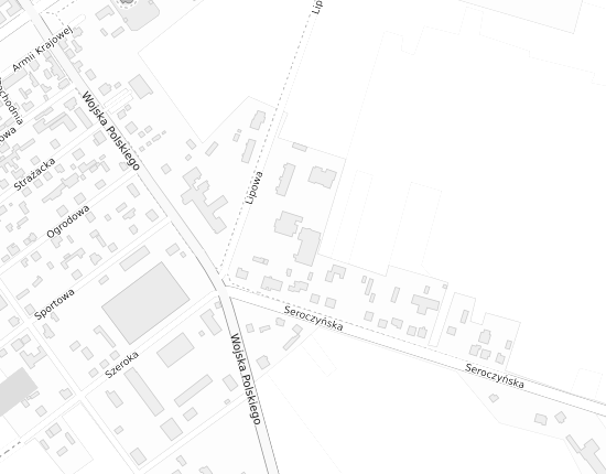 Mapa z adresem organizacji