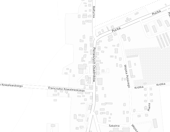 Mapa z adresem organizacji