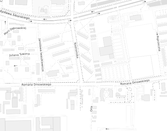 Mapa z adresem organizacji