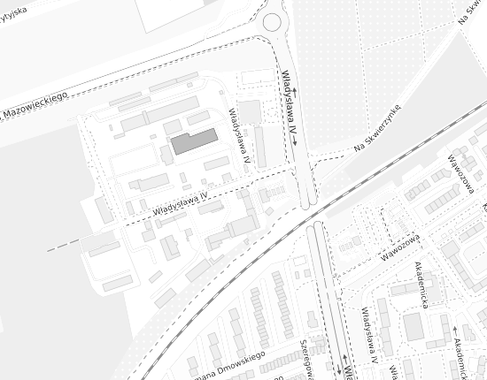 Mapa z adresem organizacji