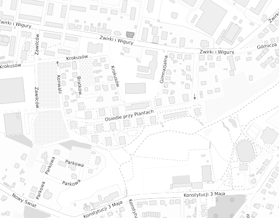 Mapa z adresem organizacji