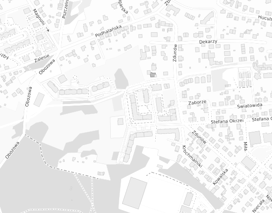 Mapa z adresem organizacji
