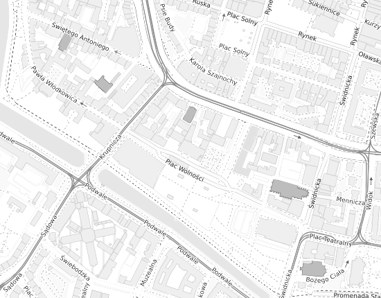 Mapa z adresem organizacji