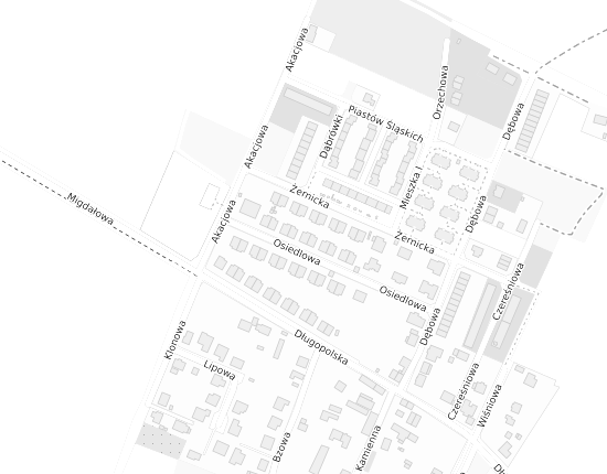Mapa z adresem organizacji