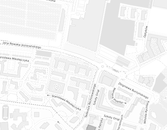 Mapa z adresem organizacji