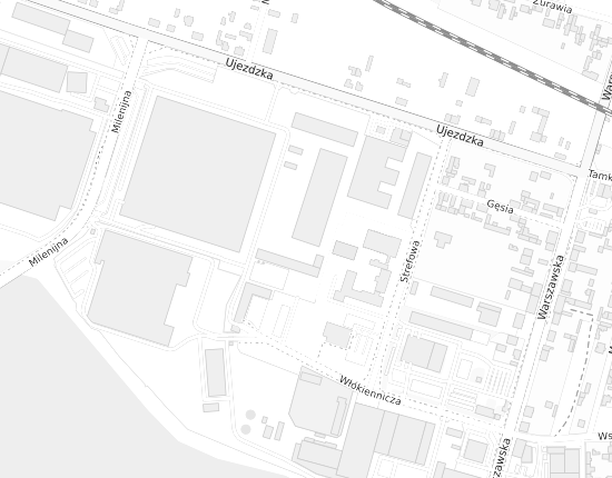 Mapa z adresem organizacji