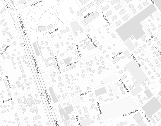 Mapa z adresem organizacji